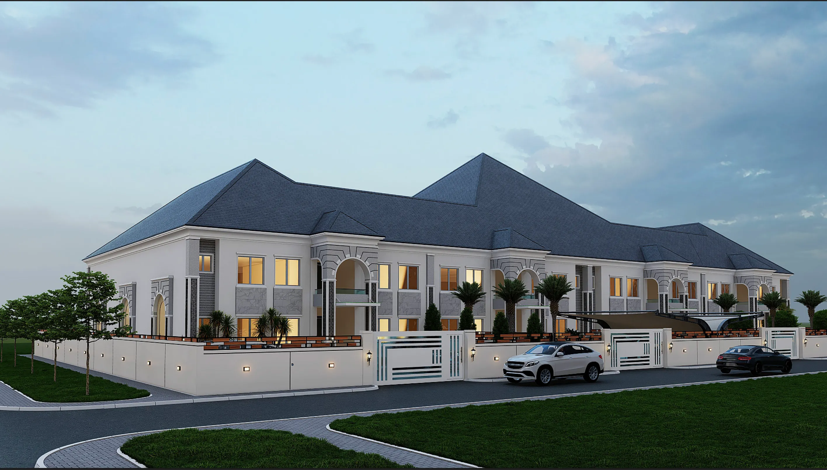 Private Client Luxury Terrance Duplex 3D 